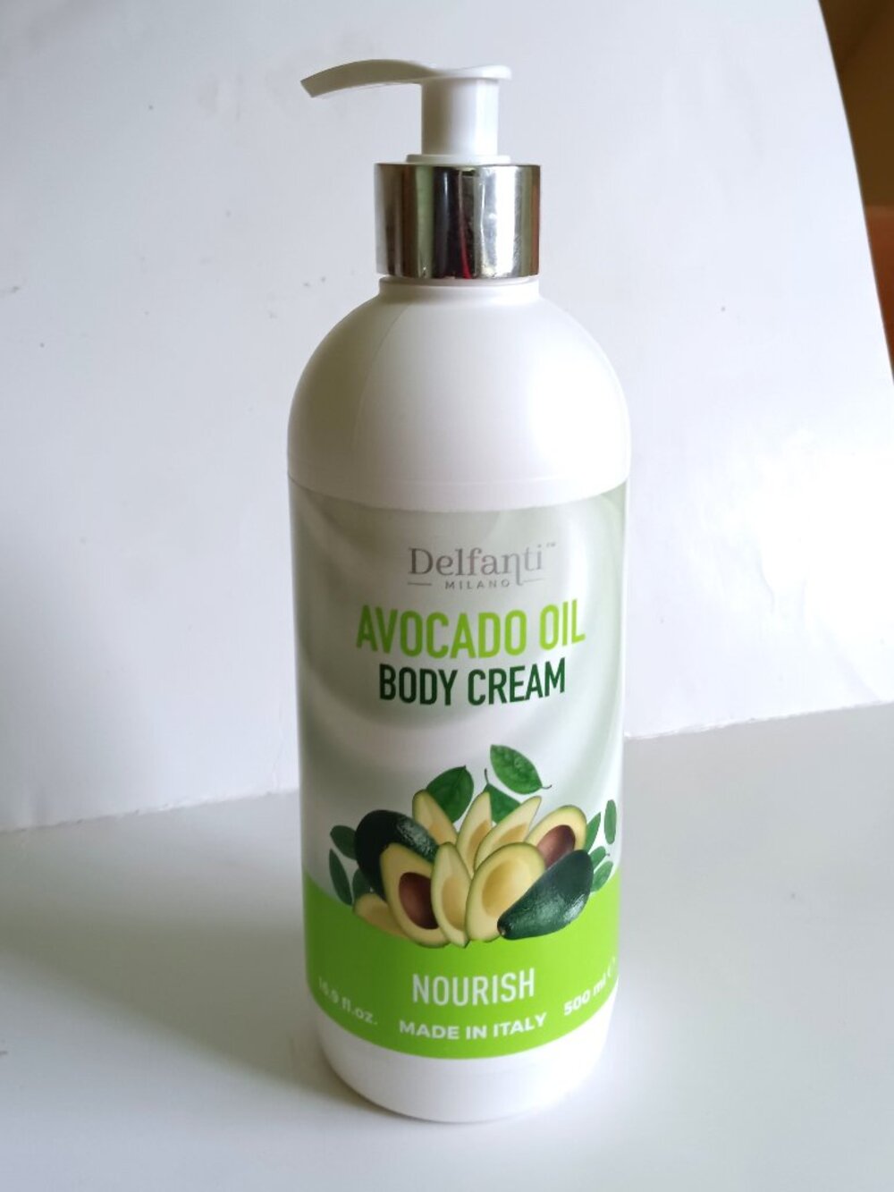 AVOCADO OIL Body Cream. Nourish - 500 ml
